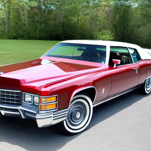 Image similar to 1 9 7 2 cadillac,