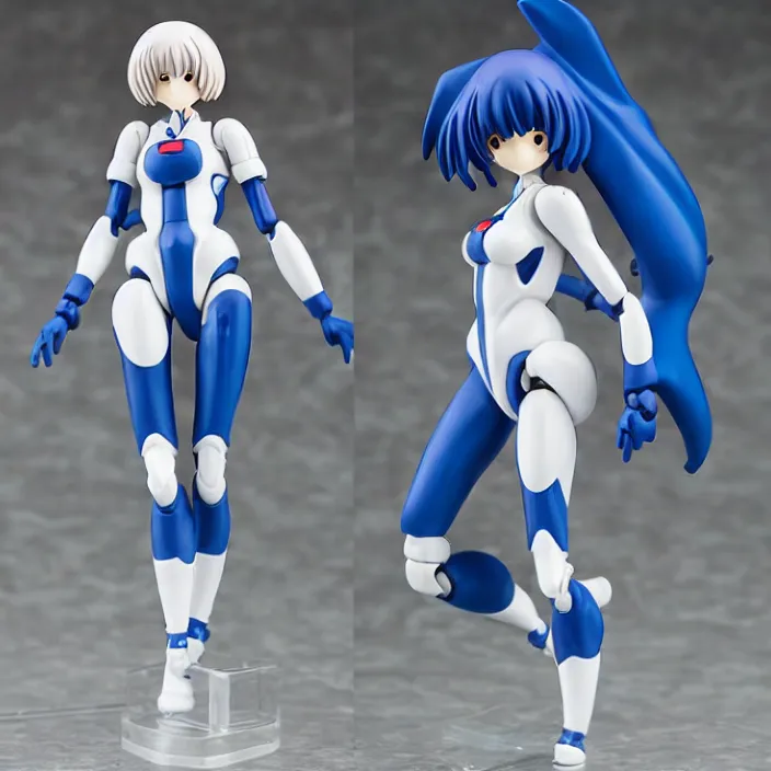 Image similar to rei ayanami plug suit pop up parade figurine