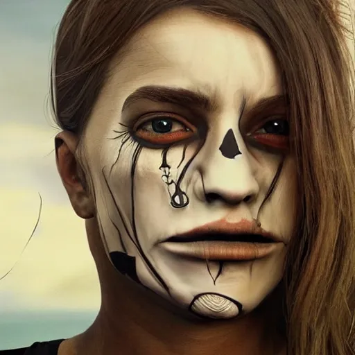 Image similar to 💀, hyper realistic, HD, HQ, photo realistic