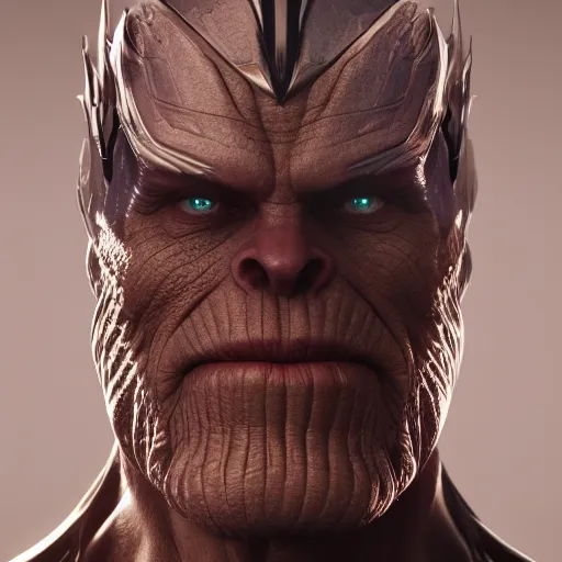 Prompt: Willem Dafoe is Thanos, hyperdetailed, artstation, cgsociety, 8k