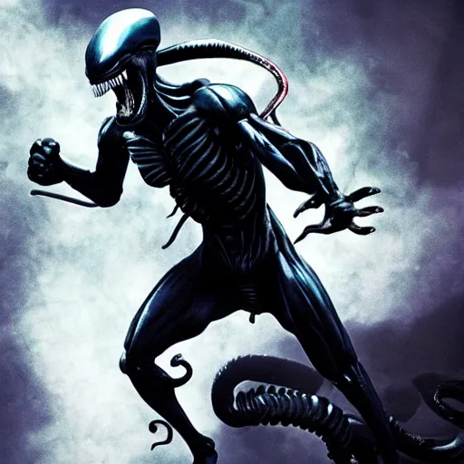 Image similar to xenomorph as venom