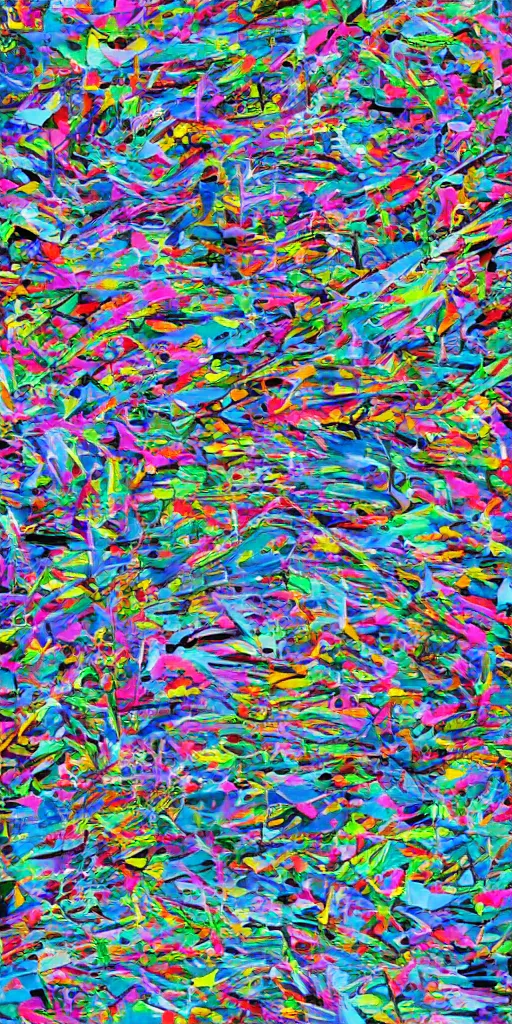 Image similar to highly colorful, minimal, simplistic, amazing simple composition, vaporwave, Gertrude Abercrombie, minimalistic graffiti masterpiece, minimalism, 3d abstract render overlayed, black background, psychedelic therapy, trending on ArtStation, ink splatters, pen lines, incredible detail, creative, positive energy, happy, unique, negative space, face, artgerm