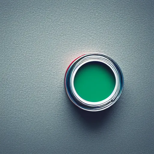 Image similar to can of paint, minimal, modern