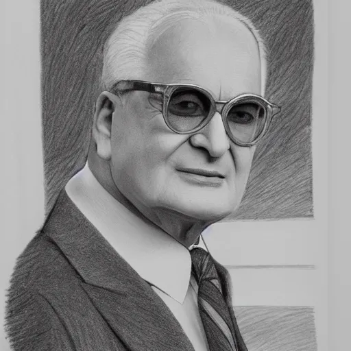 Image similar to pencil illustration of Manolo blahnik highly detailed, cinematic,