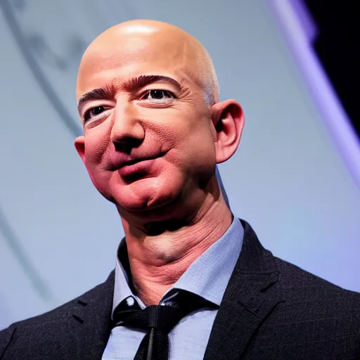 Image similar to jeff bezos sitting as professor charles xavier in xmen movie