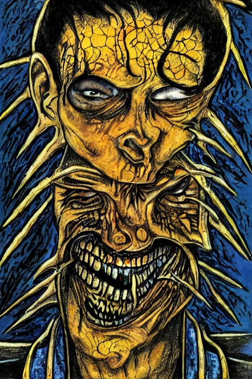 Image similar to tinnitus, by clive barker