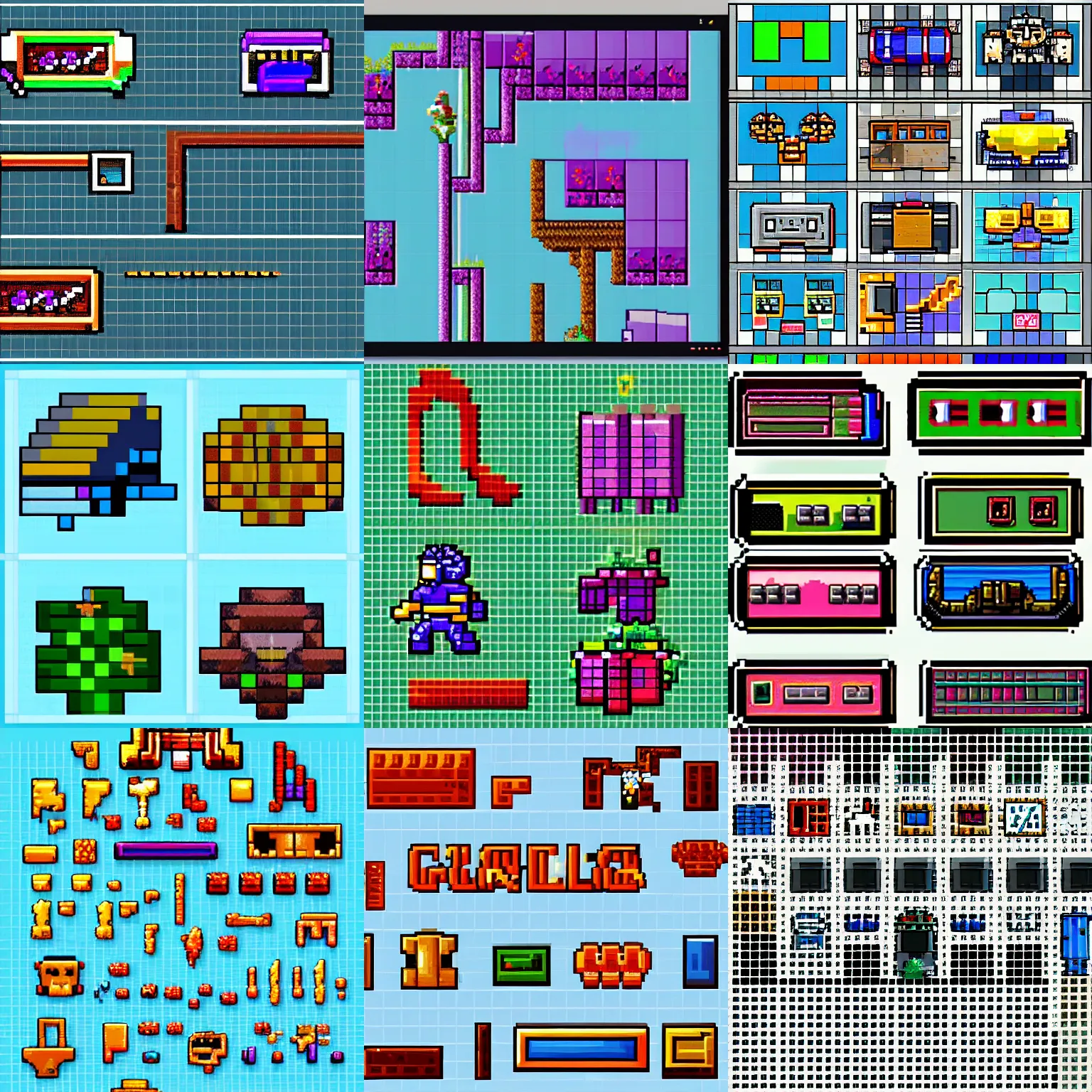 2d Pixel Art Game Assets, Game Assets