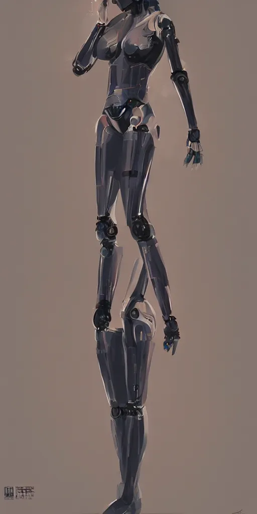 Image similar to beautiful girl with sci - fi fullbody suit, robotic body, by wlop, artstation contest winner