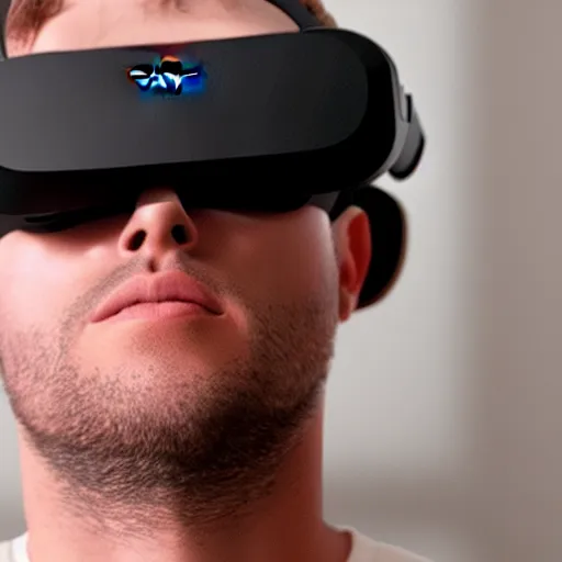 Image similar to a leaked photo of next-gen oculus quest