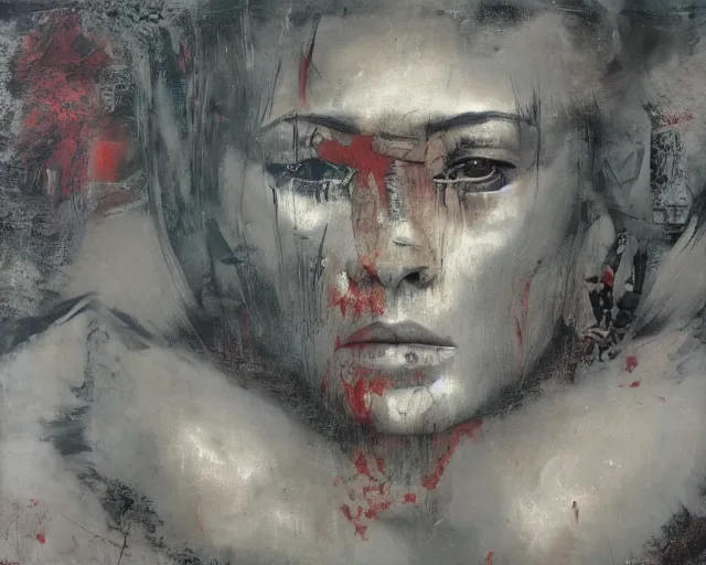 Image similar to eternal eclipse, a brutalist designed, rich deep colours, painted by guy denning, francis bacon, yoshitaka amano, sebastiao salgado, julia margaret cameron, adrian ghenie, james jean and petra cortright, part by gerhard richter, part by takato yamamoto. 8 k masterpiece.