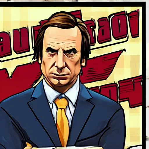 Image similar to saul goodman gta cover