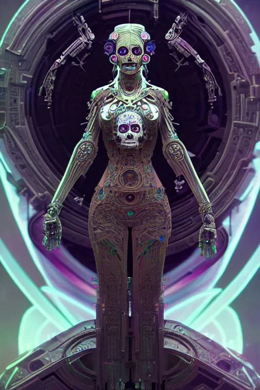 ultra detailed Female Android deity, scifi, anime, | Stable Diffusion ...