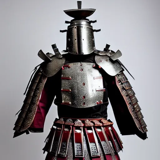 Image similar to samurai armor worn by mikael akerfeldt