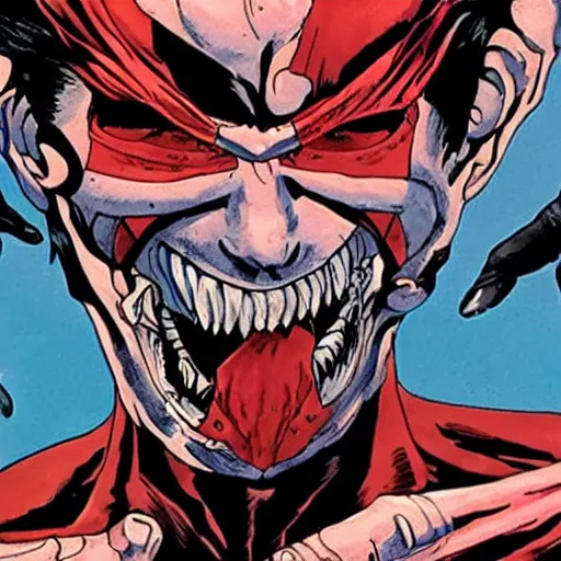 Prompt: Morbius as a soyboy