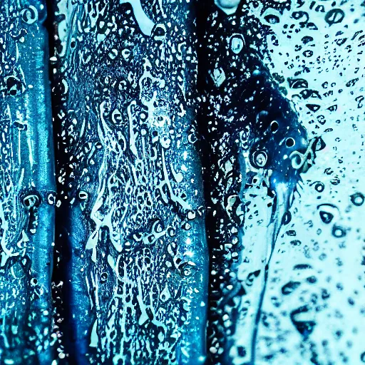 Image similar to Soaking wet soggy fish stick drenched with a stream water from a faucet on a moist wet plate. Very wet delicious fish sticks with specular highlights. Water drips from the wet fish sticks. Macro lens close up shot 8K food commercial shot award winning