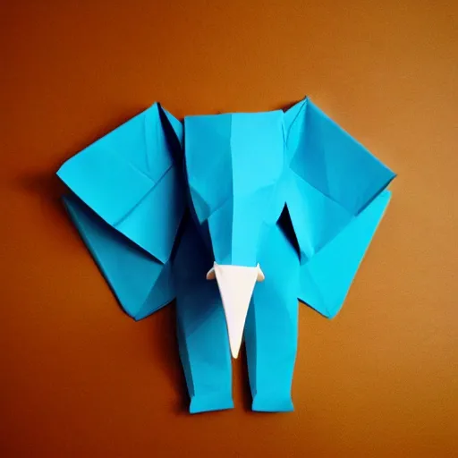 Image similar to elephant origami