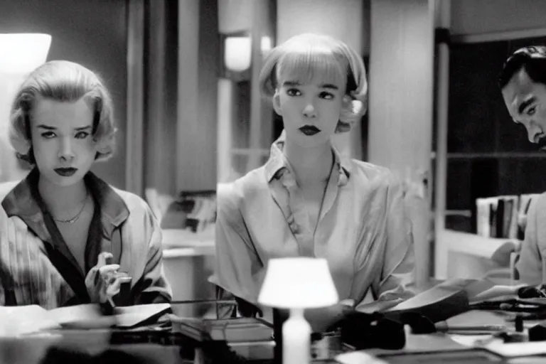 Image similar to a still of the movie lost in translation directed by billy wilder in 1 9 4 5