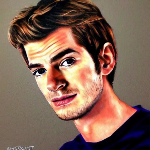 Prompt: realistic detailed face portrait, Andrew Garfield,