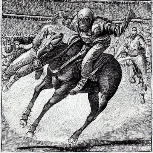 Image similar to erzberg rodeo race in a 7 circles of hell by dante, epic art, super detailed