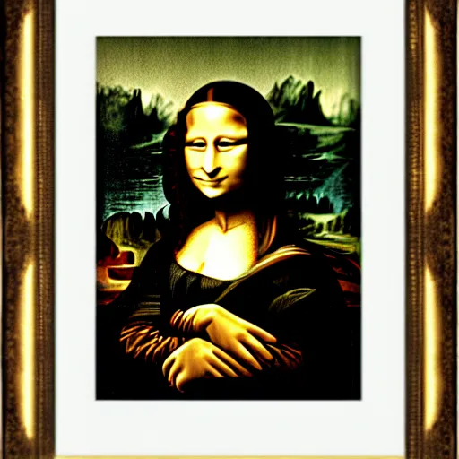 Image similar to Mona Lisa by Matt Groening