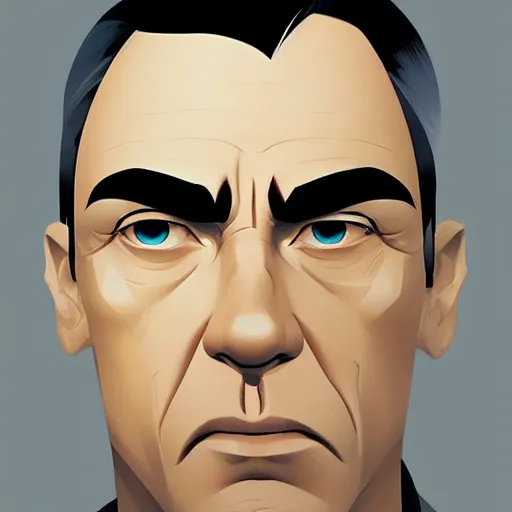 Prompt: face icon minimalist james bond, loftis, cory behance hd by jesper ejsing, by rhads, makoto shinkai and lois van baarle, ilya kuvshinov, rossdraws global illumination