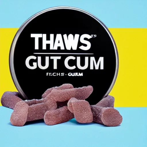 Prompt: this is how it feels to chew 5 gum