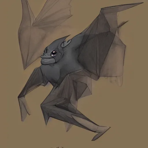 Image similar to hipposideros griffini concept. 2 d illustration trending concept on artstation. # dtiyschallenge, # dtiys, # artchallenge # arttrending