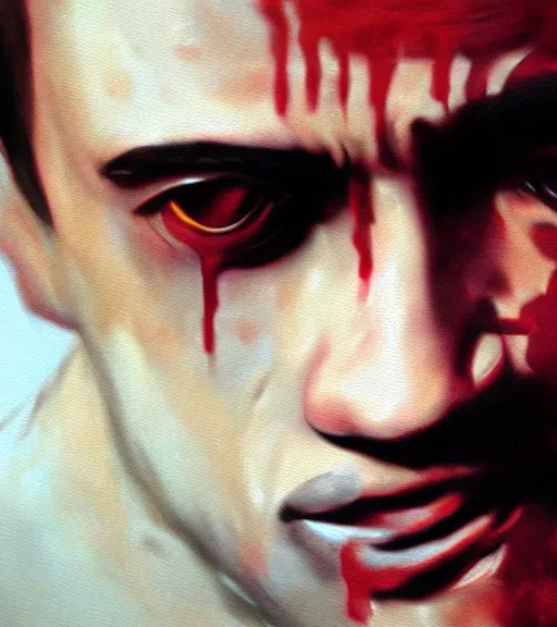 Image similar to high quality high detail painting by alberto mielgo and jaime jones, fight club, cinematic, hd