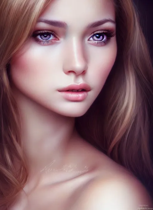 Image similar to a gorgeous female photo, professionally retouched, soft lighting, half body shot, realistic, smooth face, perfect eyes, symmetrical, wide angle, sharp focus on eyes, 8 k high definition, insanely detailed, intricate, elegant, art by artgerm, snow