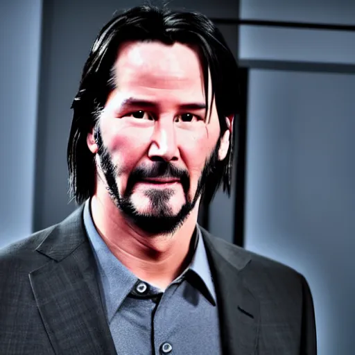 Image similar to ten keanu reeves standing in a row, highly detailed, extremely high quality, hd, 4 k, 8 k, professional photographer, 4 0 mp, lifelike, top - rated, award winning, realistic, detailed lighting, detailed shadows, sharp, no blur, edited, corrected, trending