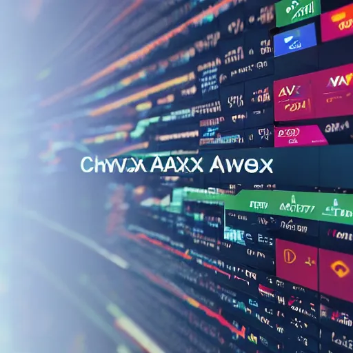 Image similar to avax crypto token