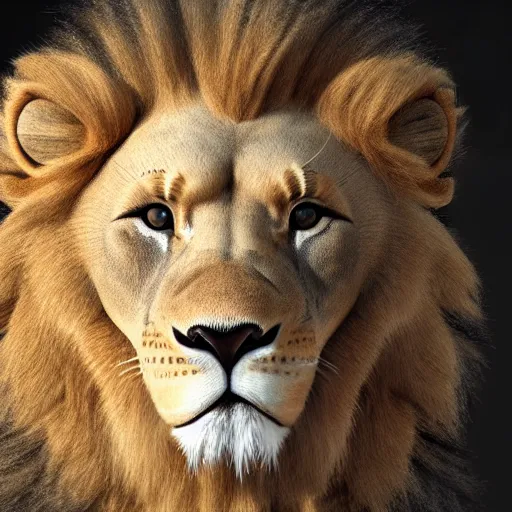 Image similar to lion, in a bathtub, singing, photorealistic, detailed fur, surgical lighting, rendered