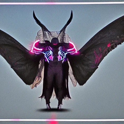 Prompt: 90s photo of mothman in a Walmart parking lot, blurry, XF IQ4, 150MP, 50mm, F1.4, ISO 200, 1/160s, Adobe Lightroom, photolab, Affinity Photo, PhotoDirector 365,