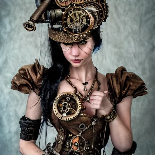 Prompt: steampunk princess, insanely detailed photo