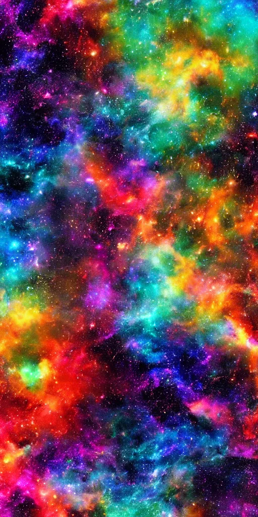 Image similar to abstract colorful galaxy pattern wallpaper, trending on artstation