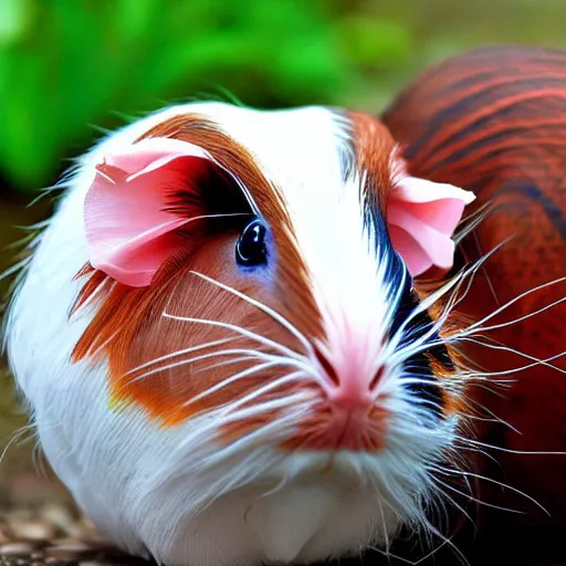Prompt: this animal is a fusion of snake and Guinea pig 8k, HD