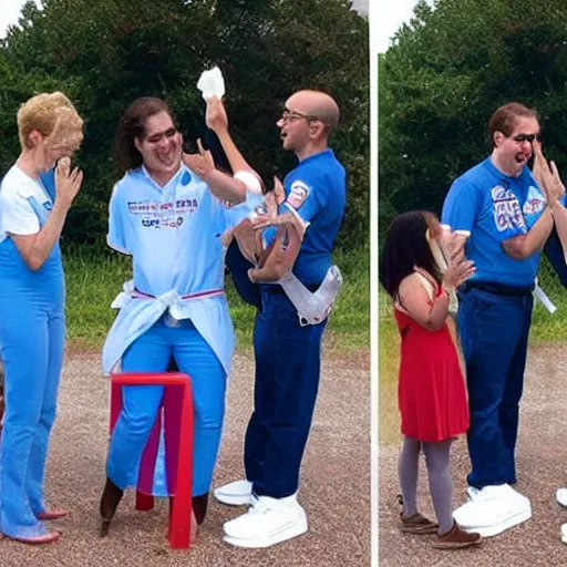 Image similar to Challenger disaster gender reveal