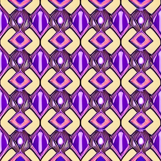 Prompt: geometrical pattern with gradient, lines and circles, intricate and beautiful , purple and orange tones, design