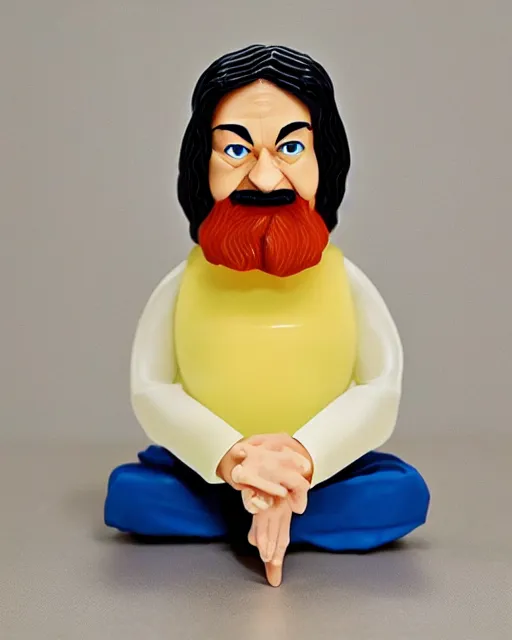 Prompt: osho, stop motion vinyl figure, plastic, toy