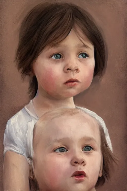 Prompt: Putin stole a child beautiful art, realistic proportions, soft light, soft colors, smooth, sharp focus, illustration, art