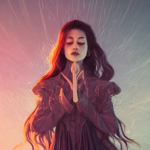 Prompt: Portrait of a vampire in a beautiful world, intricate, elegant, fantasy, highly detailed, digital painting, concept art, Junji Ito, sharp focus, illustration, beautiful volumetric lighting, epic light, artstation, magic hour lighting, colorful, sunshine, springtime, art by Sylvain Sarrailh