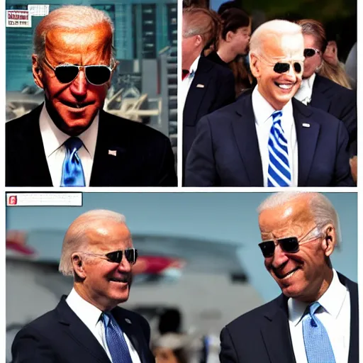 Prompt: joe biden becoming iron man