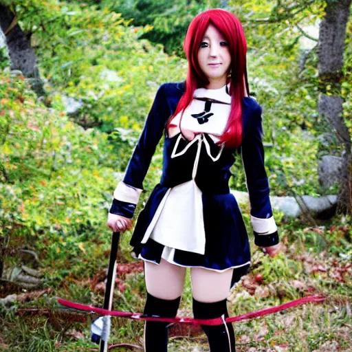 Image similar to rin ayasawa, cosplay