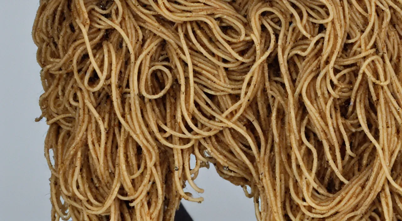 Image similar to spaghetti dread