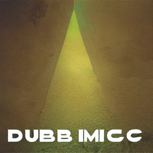 Image similar to ambient music album cover dub techno