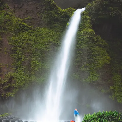 Image similar to head and shoulders shampoo bottle photo next to waterfall in hawaii