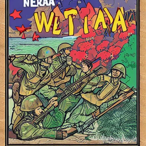 Image similar to Vietnam War coloring book