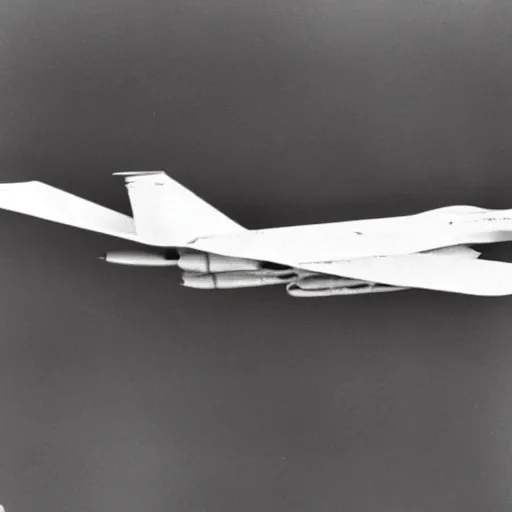 Image similar to an x - 2 0 dyna - soar in flight