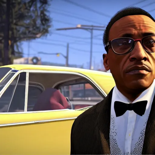 Prompt: gustavo fring in grand theft auto 5,
