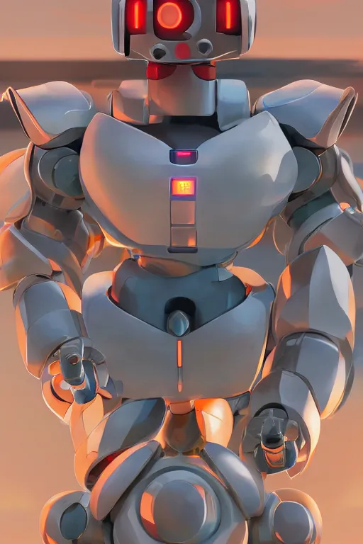 Image similar to metabots medabots medarotto medarot robot minimalist comics, behance hd by jesper ejsing, by rhads, makoto shinkai and lois van baarle, ilya kuvshinov, rossdraws global illumination ray tracing hdr radiating a glowing aura